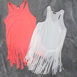 Swim Fringe Cover Ups - Set of 2!!